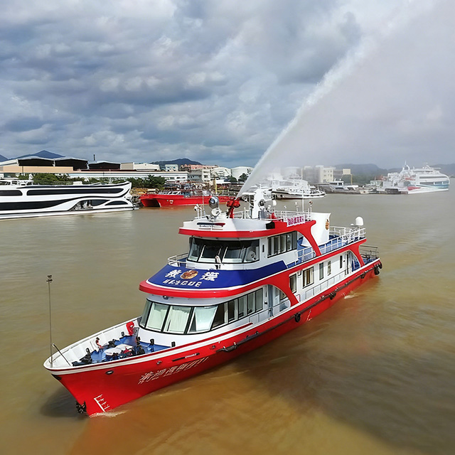High-Performance Fire Rescue Boat for Rapid Emergency Response