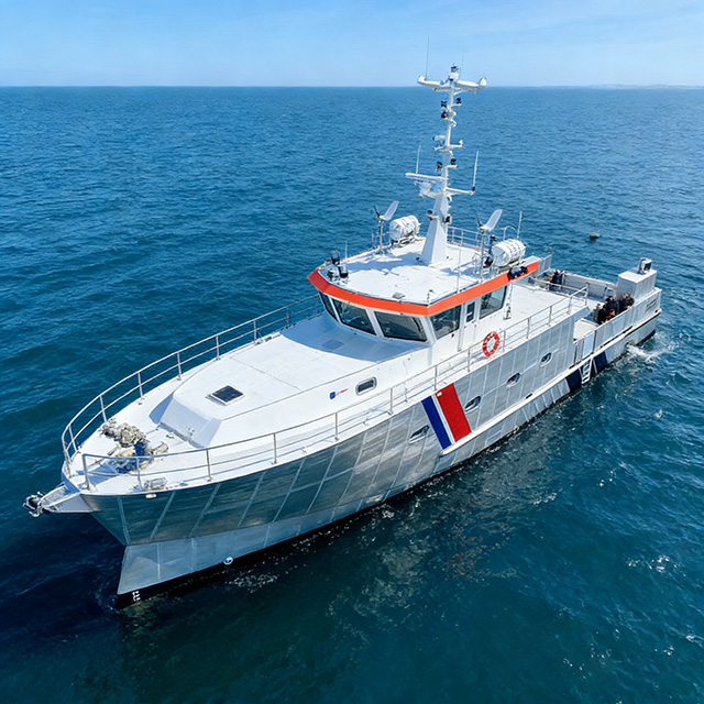 Hybrid Buoy Maintenance Vessel for Sale | Eco-Friendly Navigation Aid Service Boat