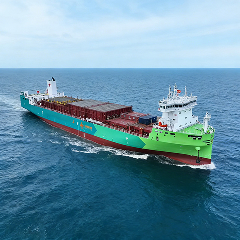 Green Methanol Hybrid Electric Vessel: Extended-Range Inland Cargo Ship for Sustainable Shipping