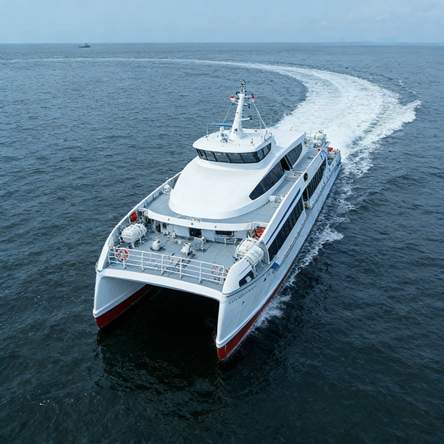 Catamaran Passenger Boat | High-Capacity Tourist Ferry for Islands & Rivers