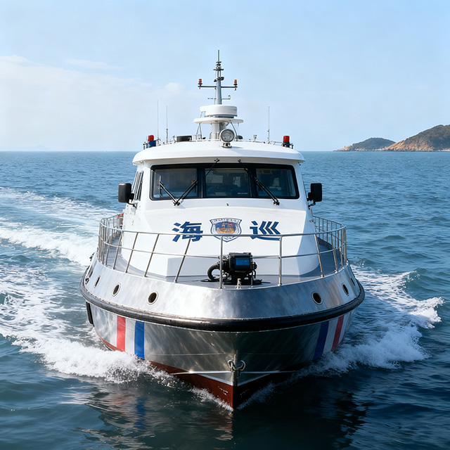 Reliable High-Speed Patrol Boat for Marine Surveillance Activities