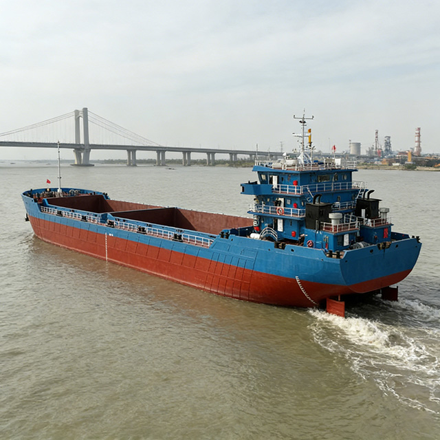 High-Capacity Split Hopper Barge for Dredging, Dumping & Marine Construction