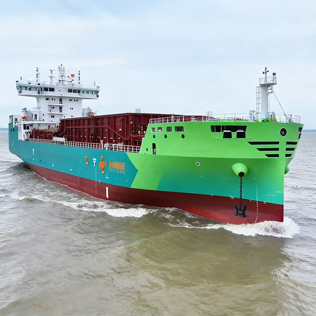 Green Methanol Hybrid Electric Vessel: Extended-Range Inland Cargo Ship for Sustainable Shipping