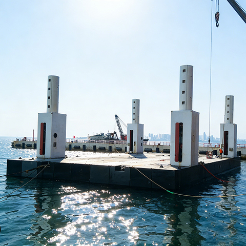 Modular Barge for Sale | Custom Modular Floating Barge Manufacturer