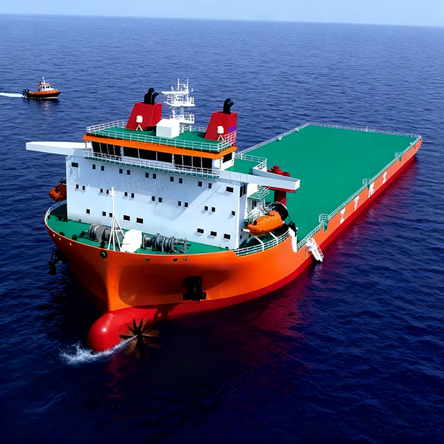 Durable Barge Ship Ideal for Shipping And Offshore Operations