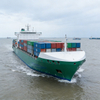Extended-Range Methanol-Hydrogen Electric Container Vessel for International Shipping