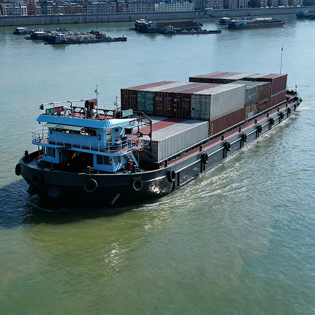 River-Sea Container Ship for Domestic Logistics | Inland Container Feeder Vessel