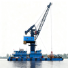 Heavy-Duty Fully Revolving Floating Crane for Marine Applications