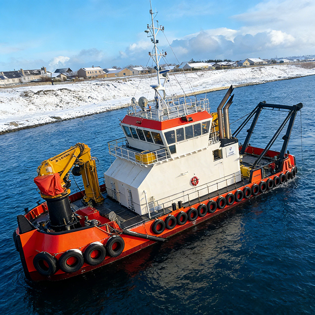 Custom Multi-Purpose Vessel (MPV) | Workboat for Cargo, Crew, Survey & Utility Services