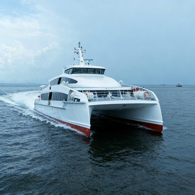 Catamaran Passenger Boat | High-Capacity Tourist Ferry for Islands & Rivers