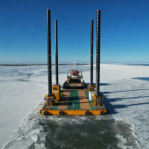 High Strength Modular Pontoon Barge | Detachable Floating Platform Supplier