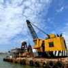Heavy-Duty Grab Dredger Vessel for Diverse Project Needs