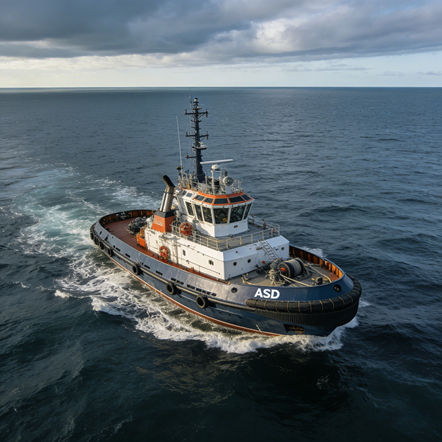 ASD Tugboat for Sale | Azimuth Stern Drive Tugboats for Offshore & Port Operations
