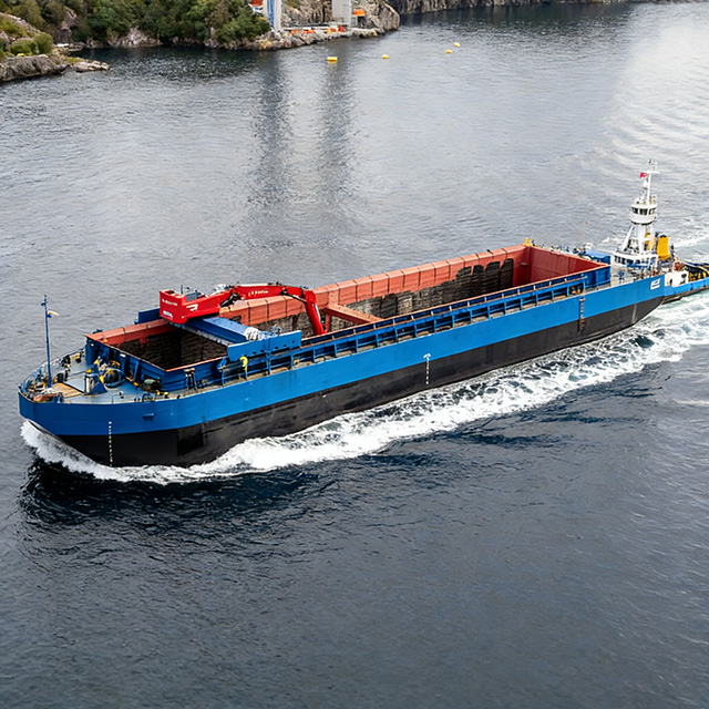 Custom Built Steel Barge | Flat Top, Cargo & Work Barge Supplier