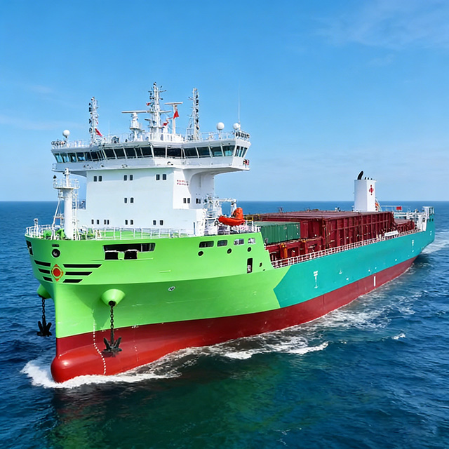 Green Methanol Hybrid Electric Vessel: Extended-Range Inland Cargo Ship for Sustainable Shipping