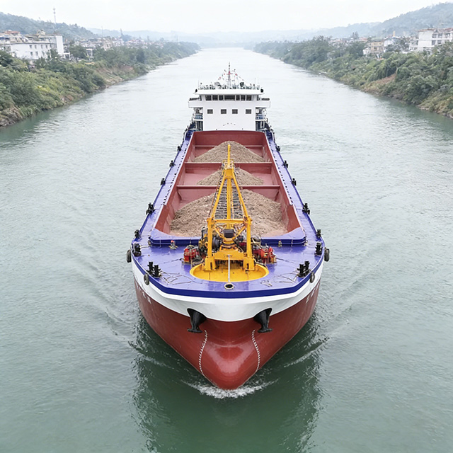 Green Methanol Hybrid Electric Vessel: Extended-Range Inland Cargo Vessel for Sustainable Shipping