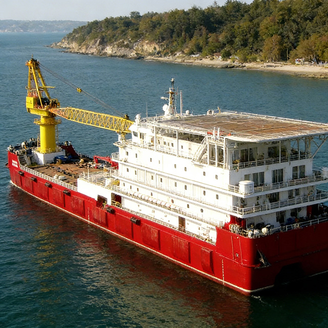 High-Capacity Accommodation Barge | Offshore Living Quarters, Construction Camp & Floating Hotel Platform