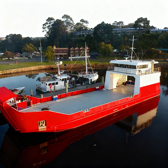 Heavy-Duty New Landing Craft Boat for Reliable Water Transport