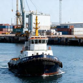 Heavy-Duty Harbor Tug for Efficient Marine Transport Solutions