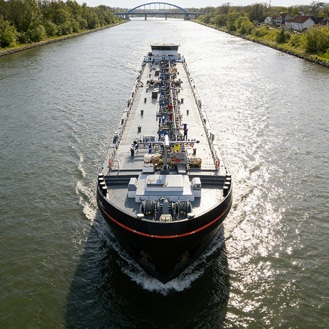 Inland Oil Vessel – Efficient & Safe Fuel Transportation Solution