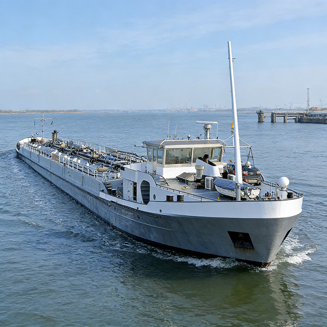 High-Safety Inland Liquid Cargo Tanker – Specialized Chemical & Oil Carrier for River Navigation