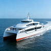 Catamaran Passenger Boat | High-Capacity Tourist Ferry for Islands & Rivers