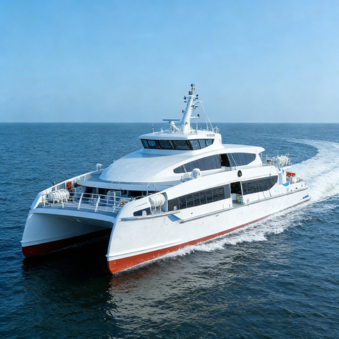 Catamaran Passenger Boat | High-Capacity Tourist Ferry for Islands & Rivers