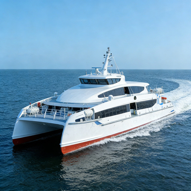 Catamaran Passenger Boat | High-Capacity Tourist Ferry for Islands & Rivers