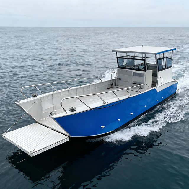 Eco-Friendly Durable Landing Craft for Efficient Water Travel