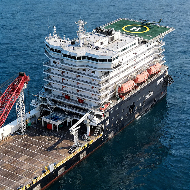 Offshore Accommodation Barge | Modular Floating Hotel Barge for Oil & Gas, Wind Farm & Marine Construction Projects