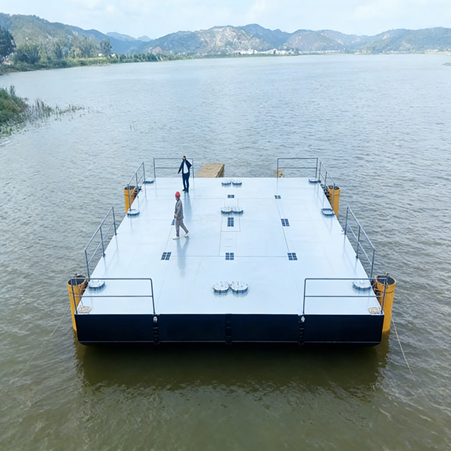 Heavy Duty Modular Barge for Marine Construction and Cargo Transport
